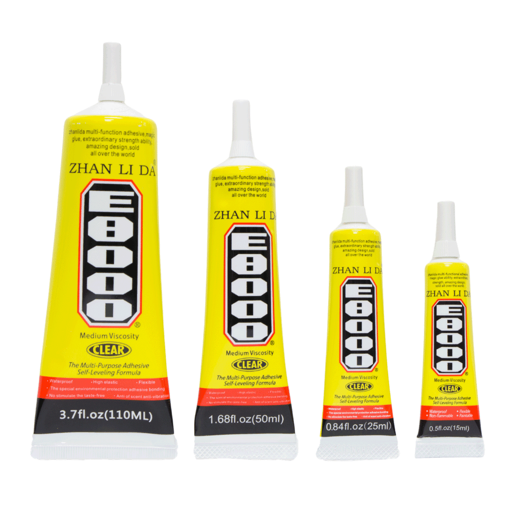 Zhanlida E8000 Clear Contact Adhesive